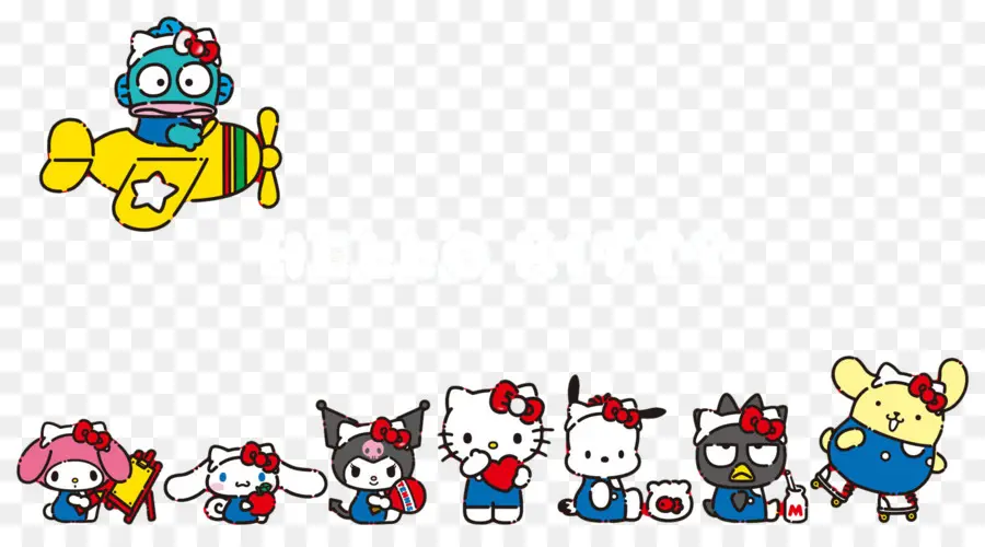 Bonjour Kitty，Personnages De Hello Kitty PNG