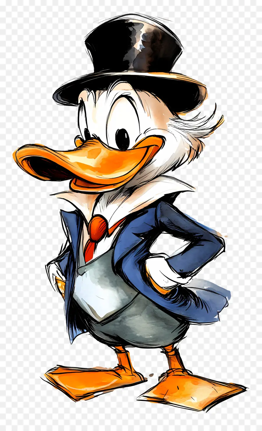 Donald Canard，Canard En Costume PNG