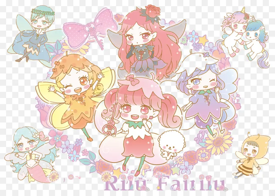 Rilu Rilu Fairilu，Personnages De Fées PNG