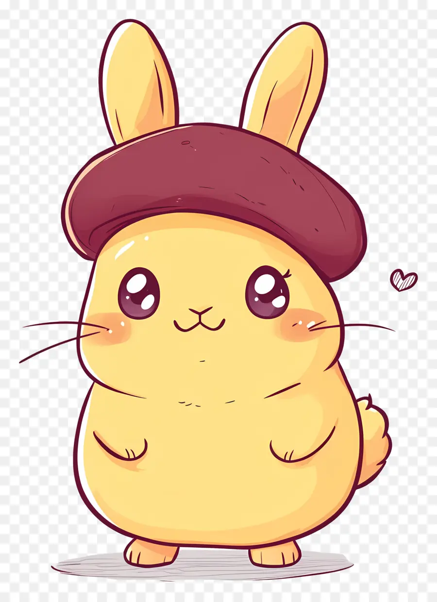 Lapin Mignon，Lapin Mignon Avec Chapeau PNG