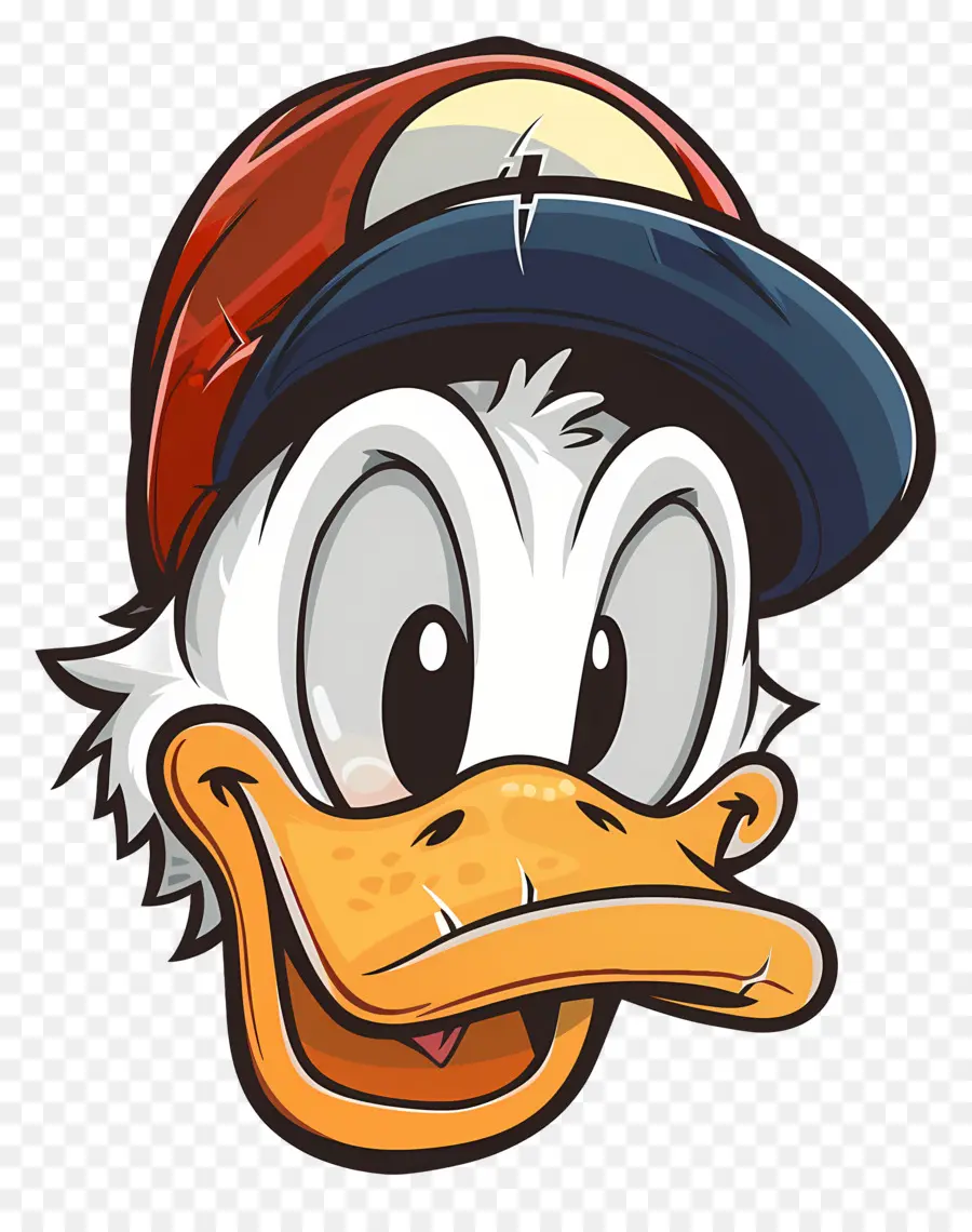 Donald Canard，Canard Avec Casquette PNG