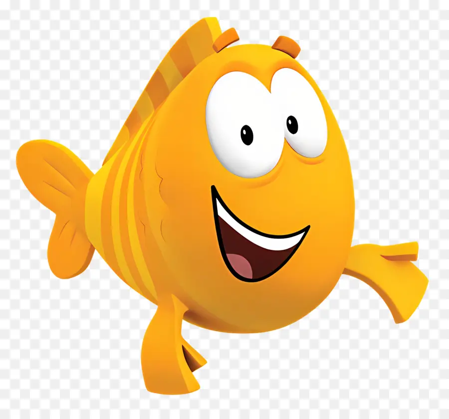 Guppys à Bulles，Poisson De Dessin Animé PNG