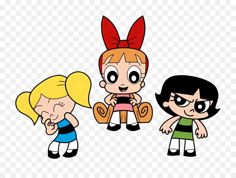 Filles Super Nuffes，Filles Powerpuff PNG