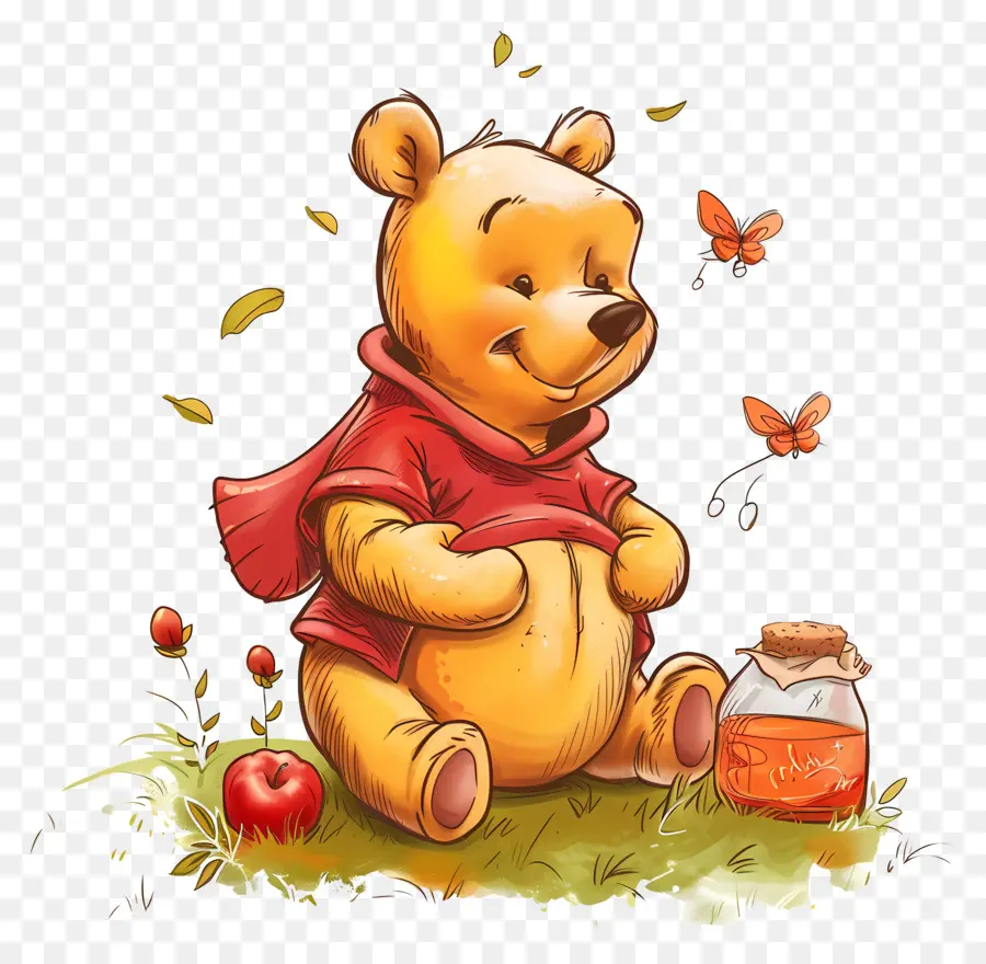 Winnie L'ourson，Ours PNG