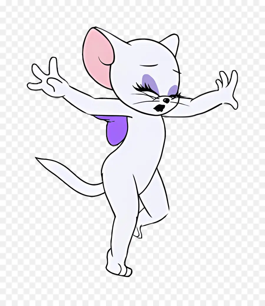 Toodles à Gogo，Chat Blanc PNG