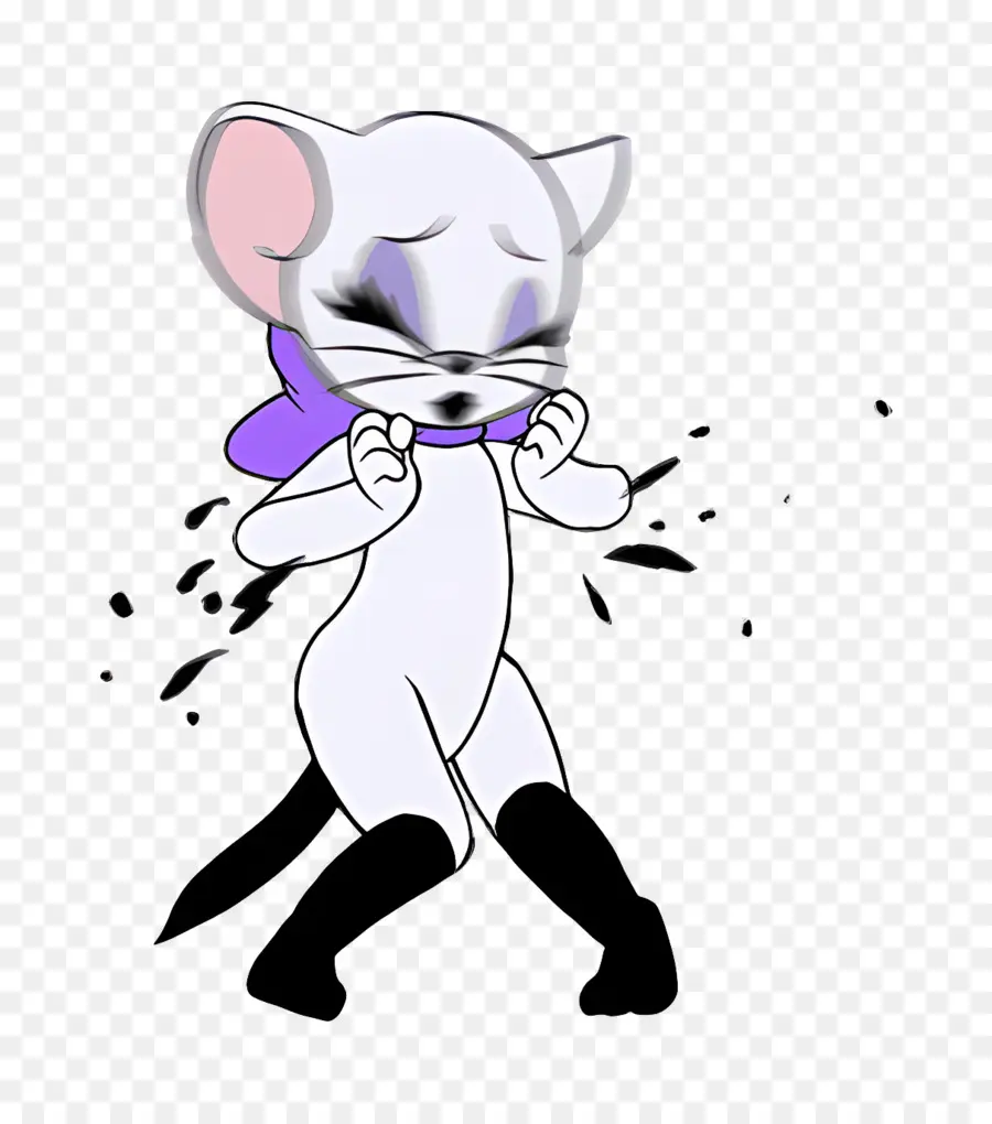 Toodles à Gogo，Souris Blanche PNG