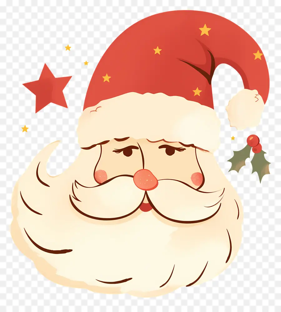 Le Père Noël，Costume Rouge PNG