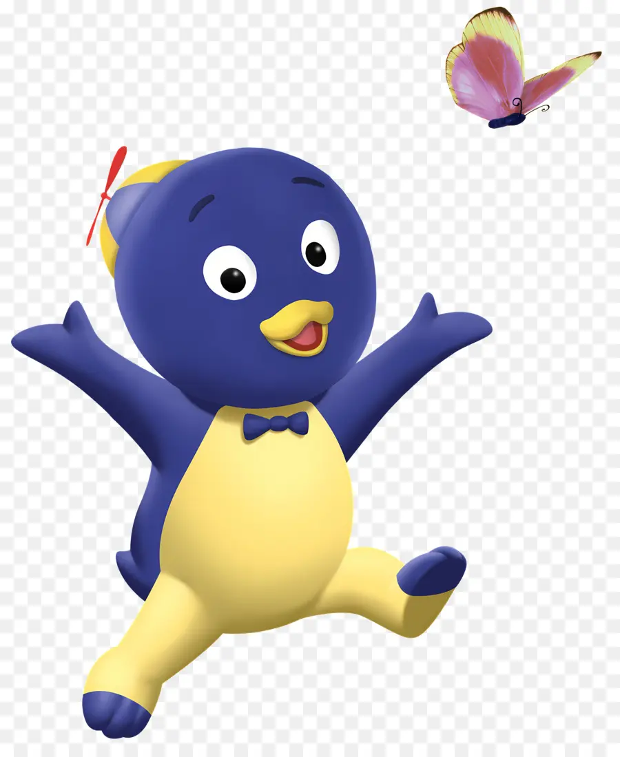 Les Mélodilous，Pingouin Bleu PNG