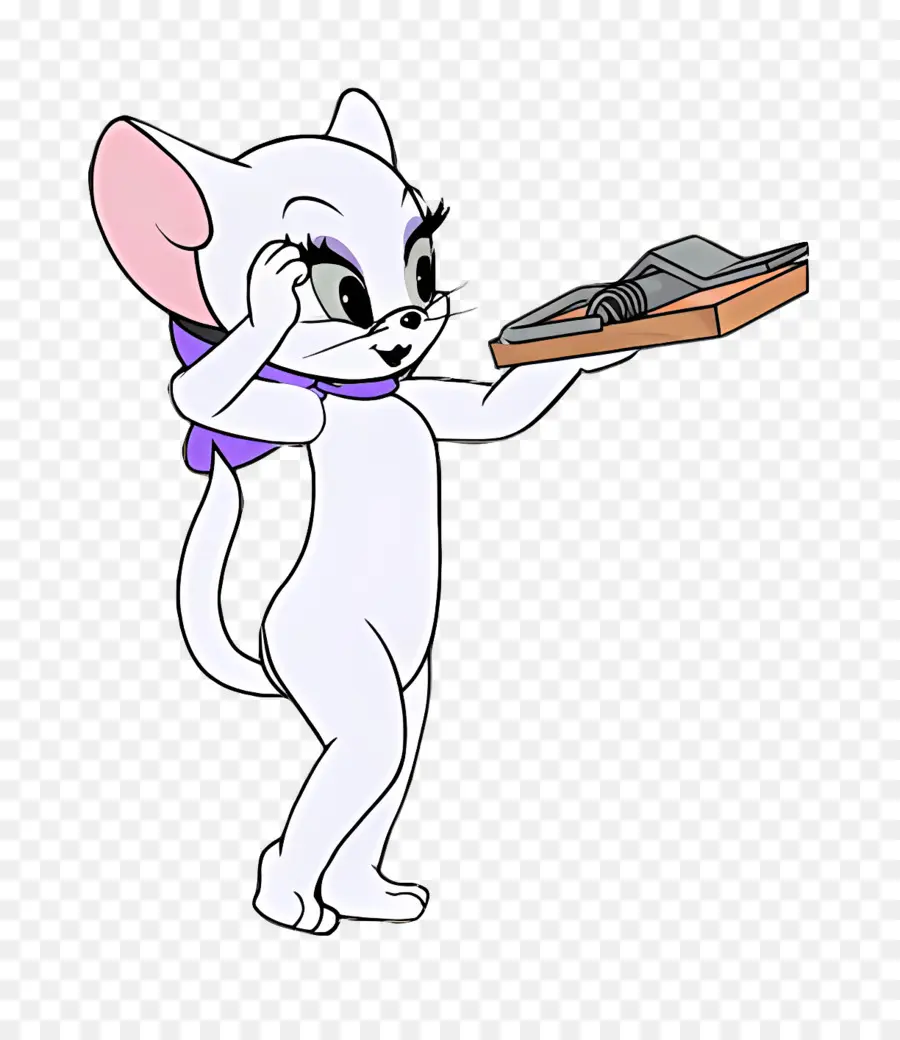 Toodles à Gogo，Souris Blanche PNG