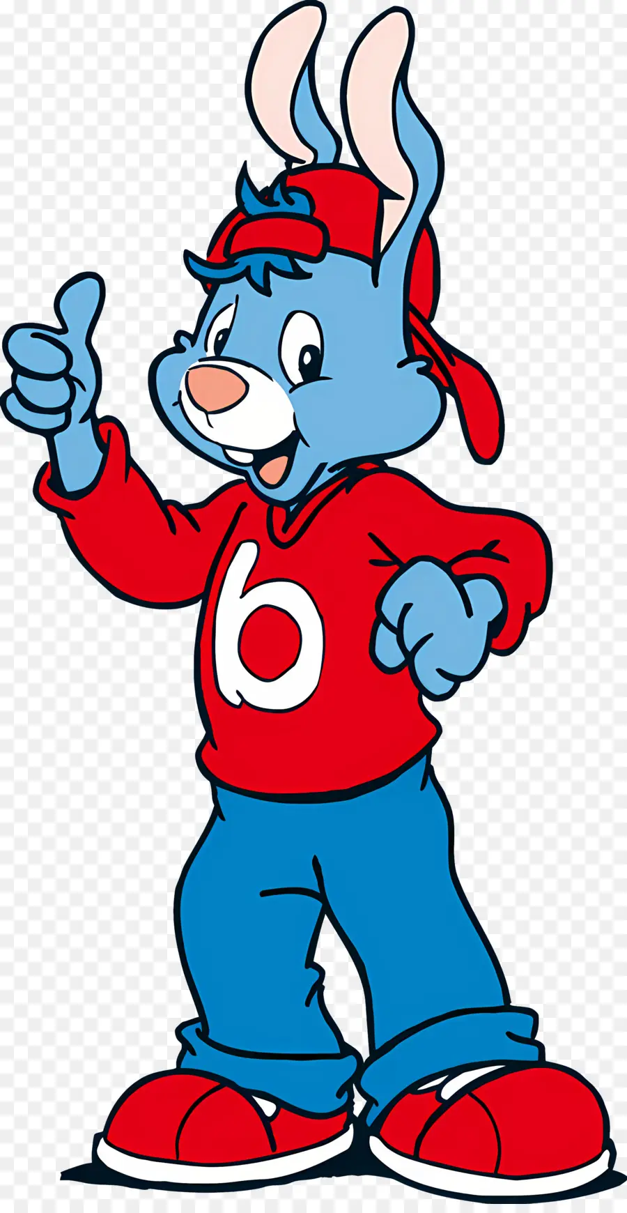 Bobo Lapin，Lapin Bleu PNG