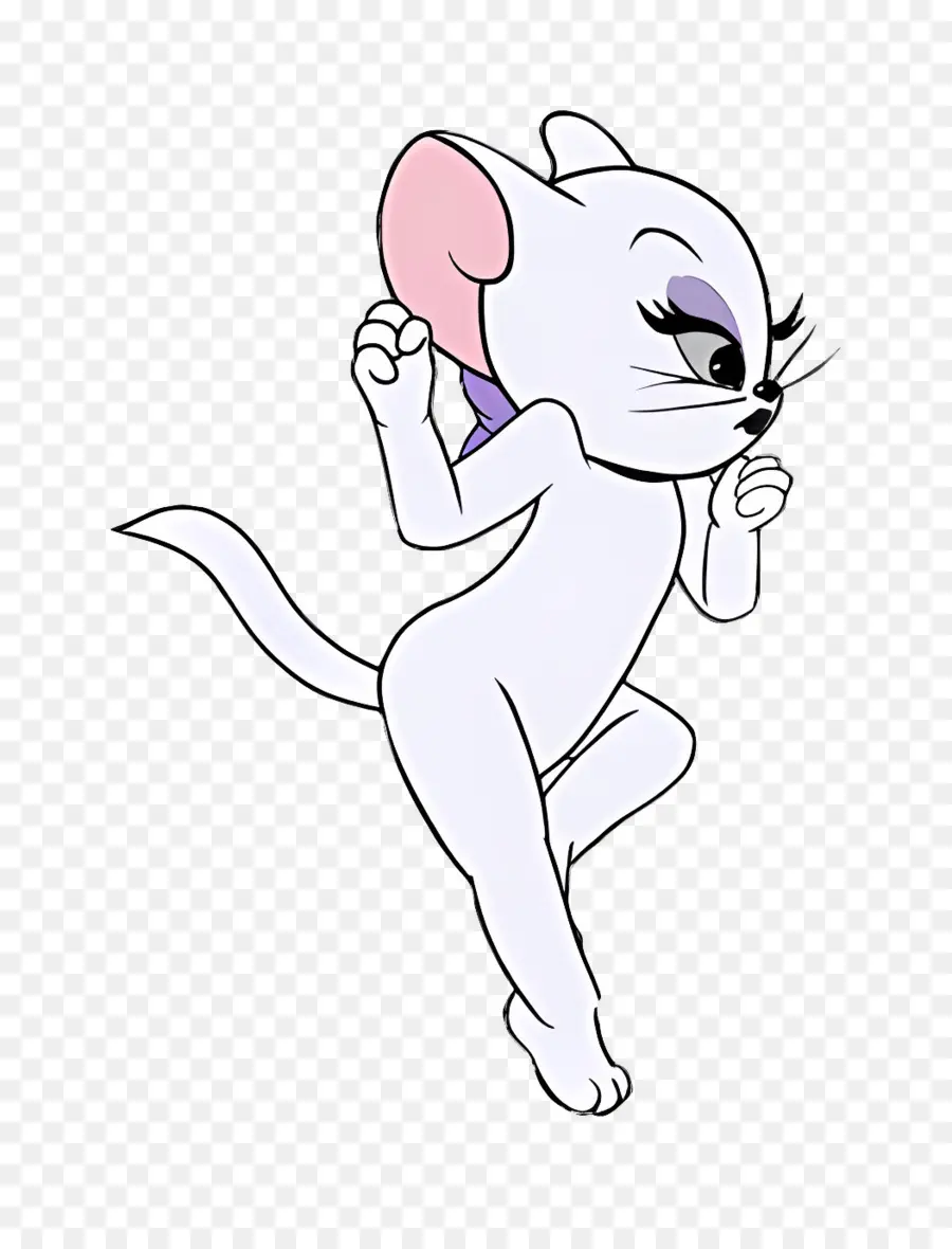 Toodles à Gogo，Souris Blanche PNG