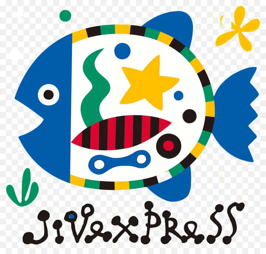 Jivexpress，Poisson Coloré PNG