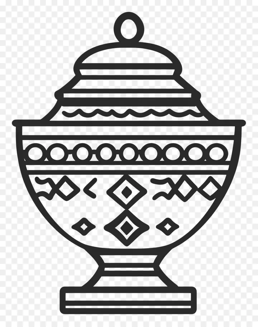 Symbole Du Mariage Indien，Pot Décoratif PNG