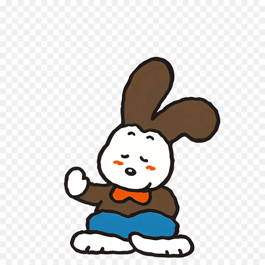 Gaufres Enfants，Lapin De Dessin Animé PNG