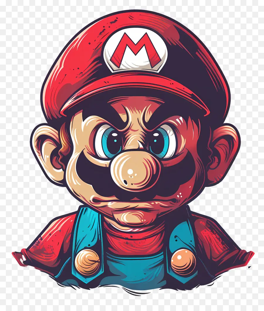 Mario，Personnage De Chapeau Rouge PNG