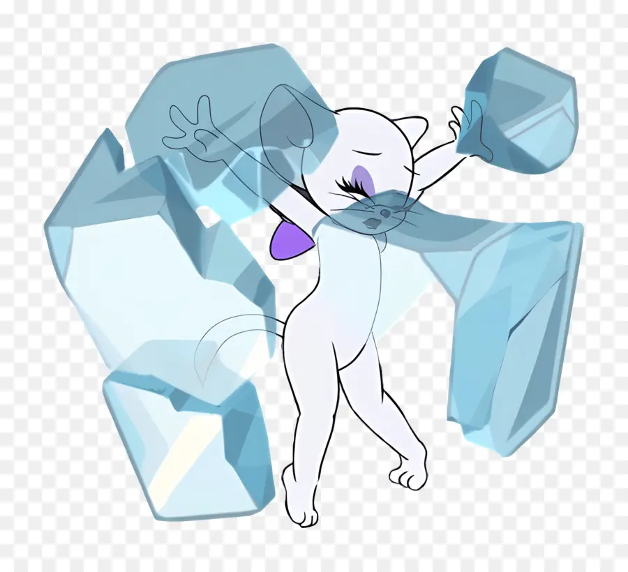 Toodles à Gogo，Souris Blanche PNG