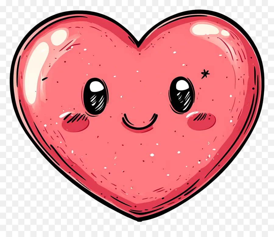 Coeur Kawaii，Cœur PNG