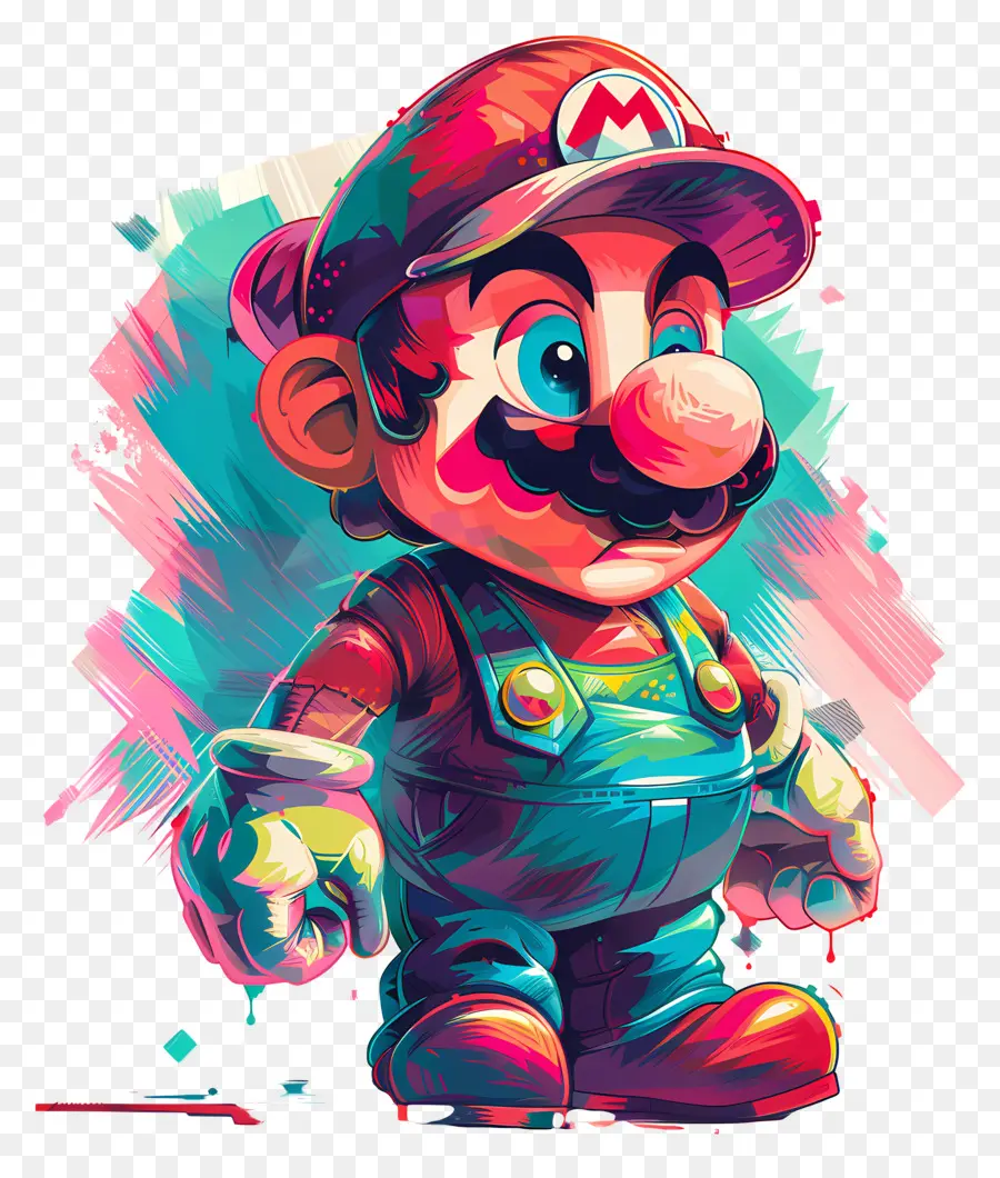 Mario，Plombier Coloré PNG