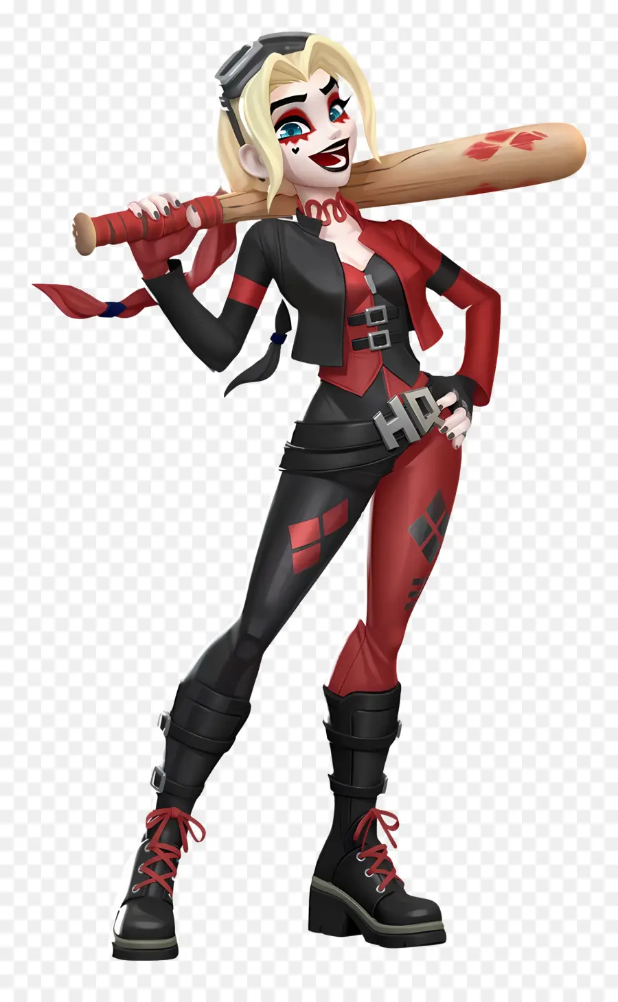 Harley Quinn，Personnage Avec Chauve Souris PNG