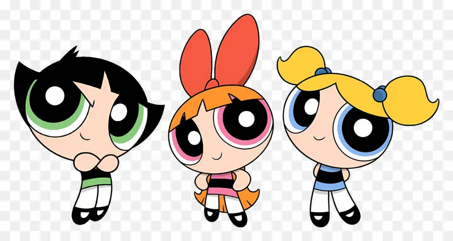 Filles Super Nuffes，Filles Powerpuff PNG