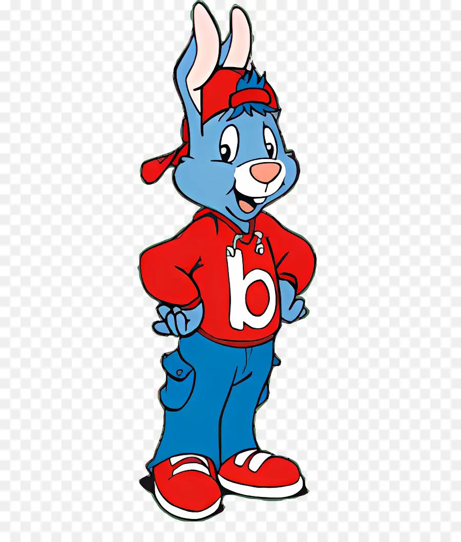 Bobo Lapin，Lapin Bleu PNG