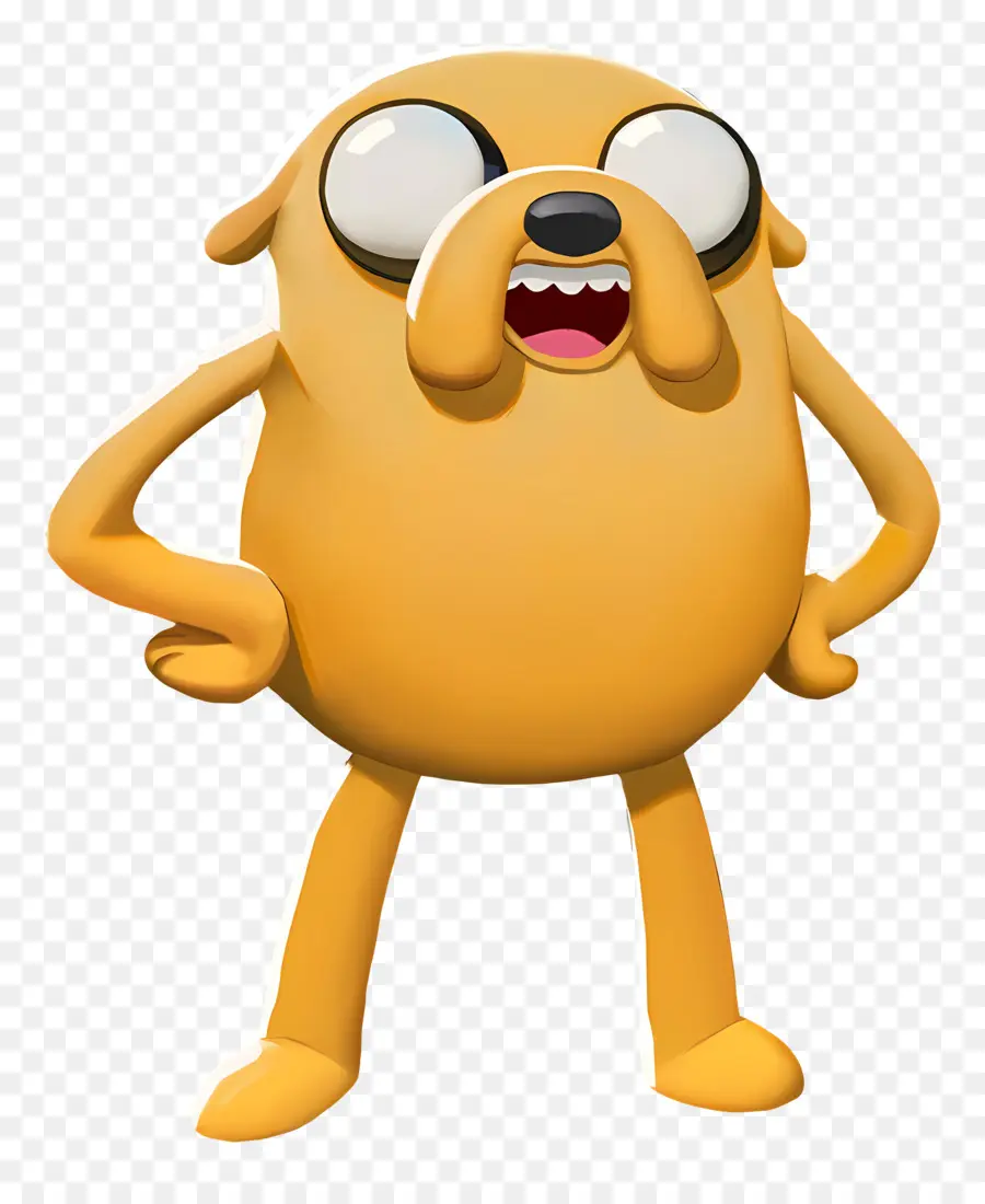 Jake Le Chien，Chien De Dessin Animé PNG