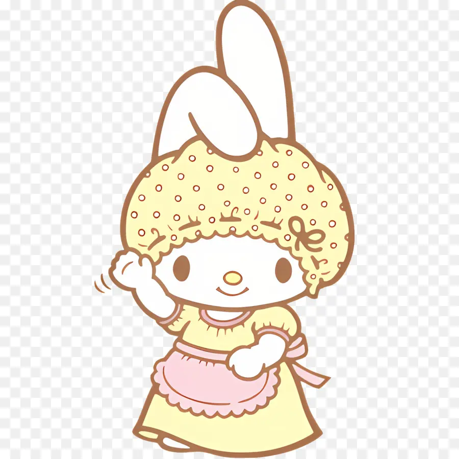 Ma MÉlodie，Personnage De Lapin Mignon PNG