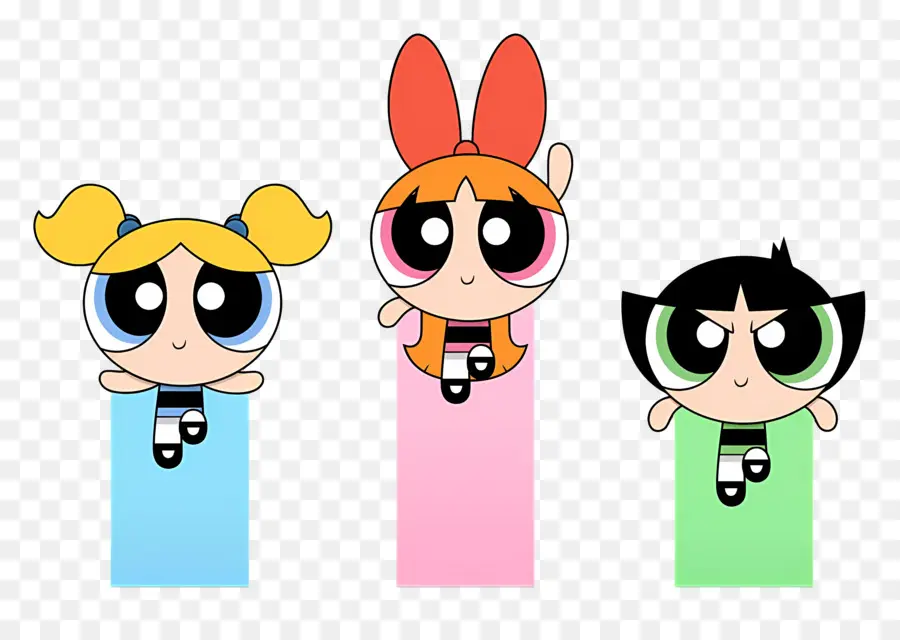 Filles Super Nuffes，Filles Powerpuff PNG