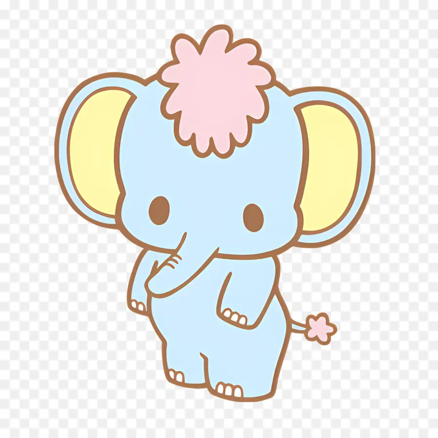 Ma MÉlodie，Éléphant De Dessin Animé PNG