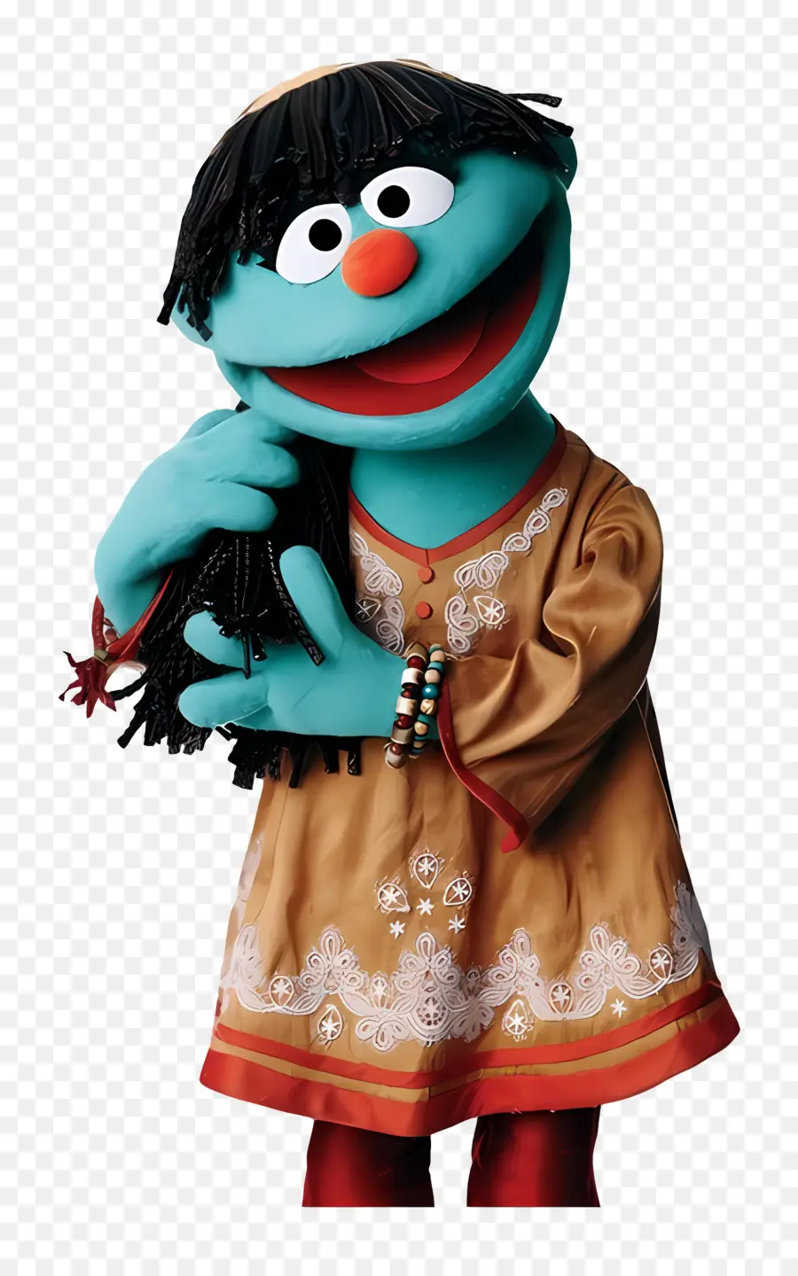 Galli Galli Sim Sim，Personnage De Muppet Bleu PNG