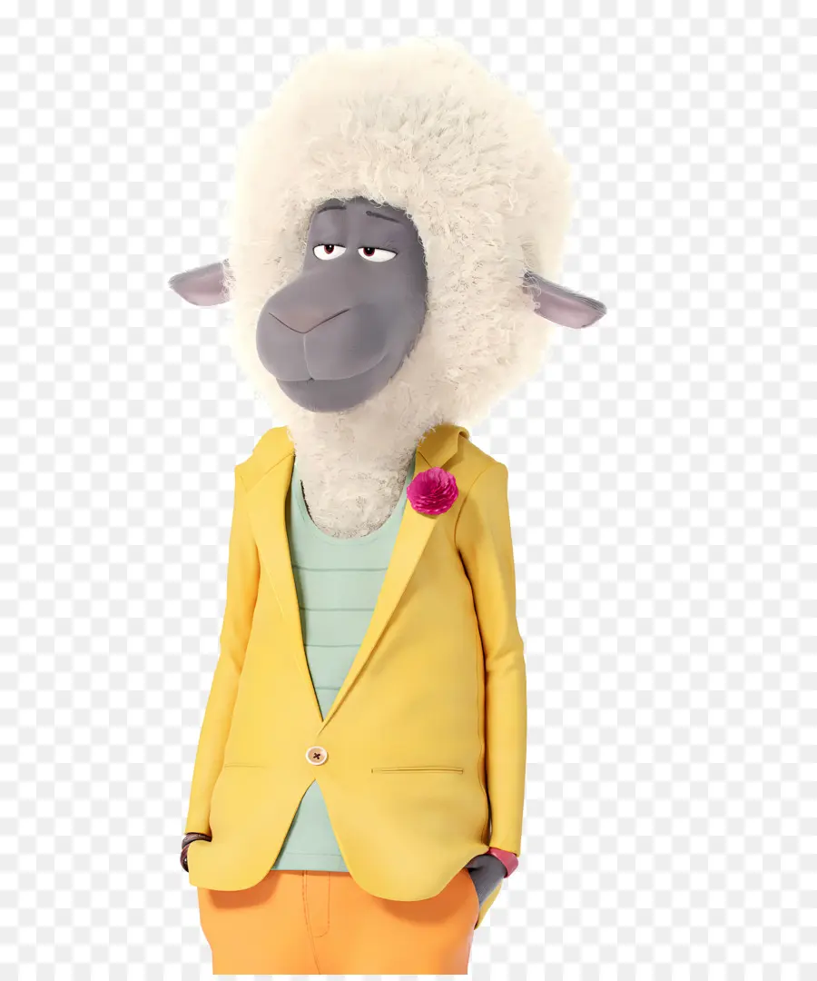 Chanter，Moutons En Veste Jaune PNG