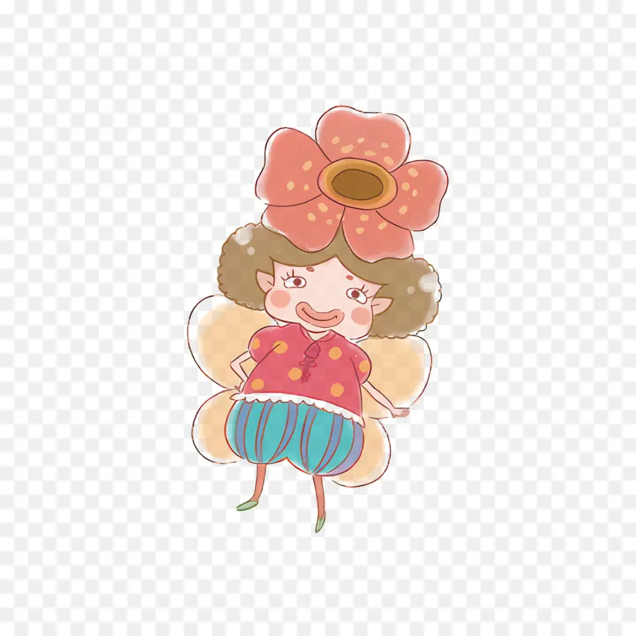 Rilu Rilu Fairilu，Fée Des Fleurs PNG