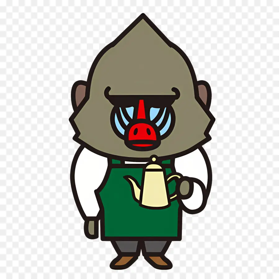 Retsuko Agressifs，Barista Des Animaux PNG