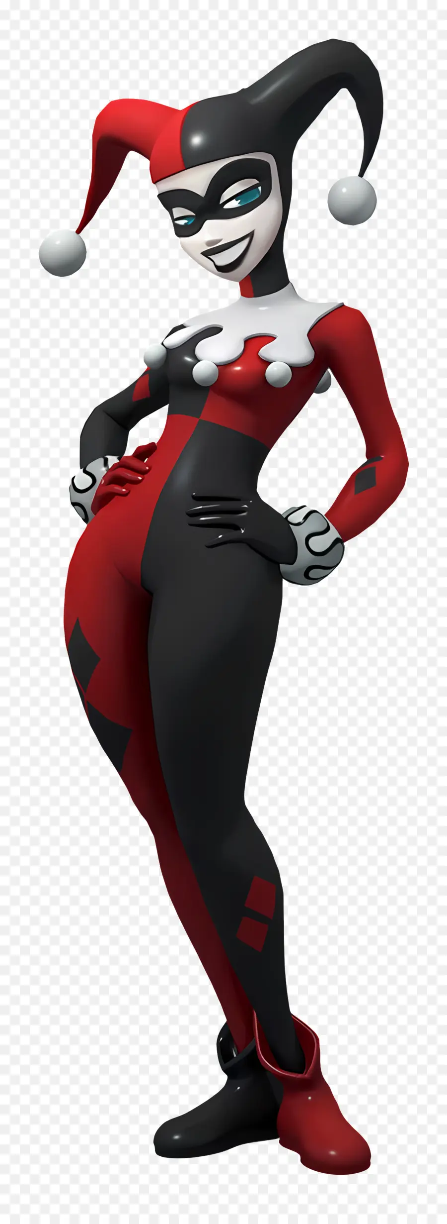 Harley Quinn，Déguisement Arlequin PNG