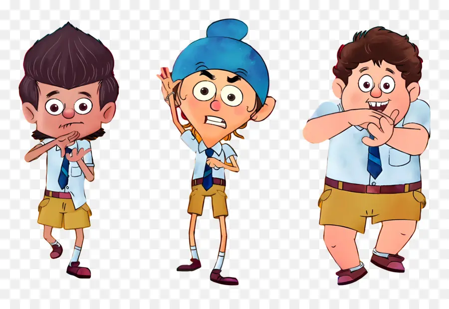 Fukrey Boyzzz，Dessin Animé PNG