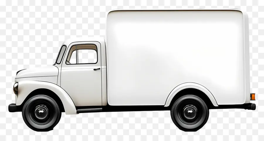 Voiture De Livraison，Camion De Livraison Blanc PNG