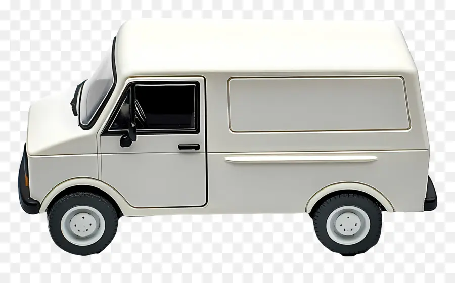 Voiture De Livraison，Fourgon Vintage Blanc PNG