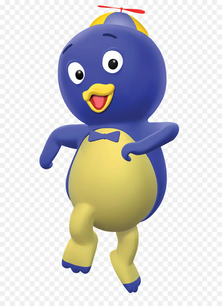 Monde Des Mélodilous，Pingouin Bleu PNG