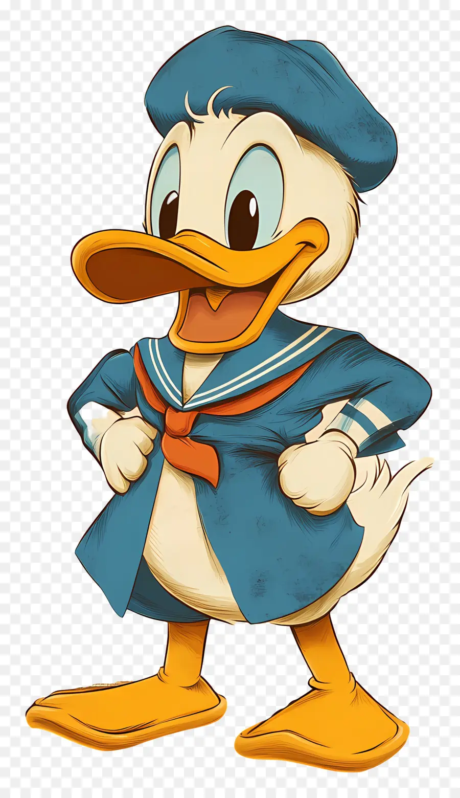 Donald Canard，Canard De Dessin Animé PNG