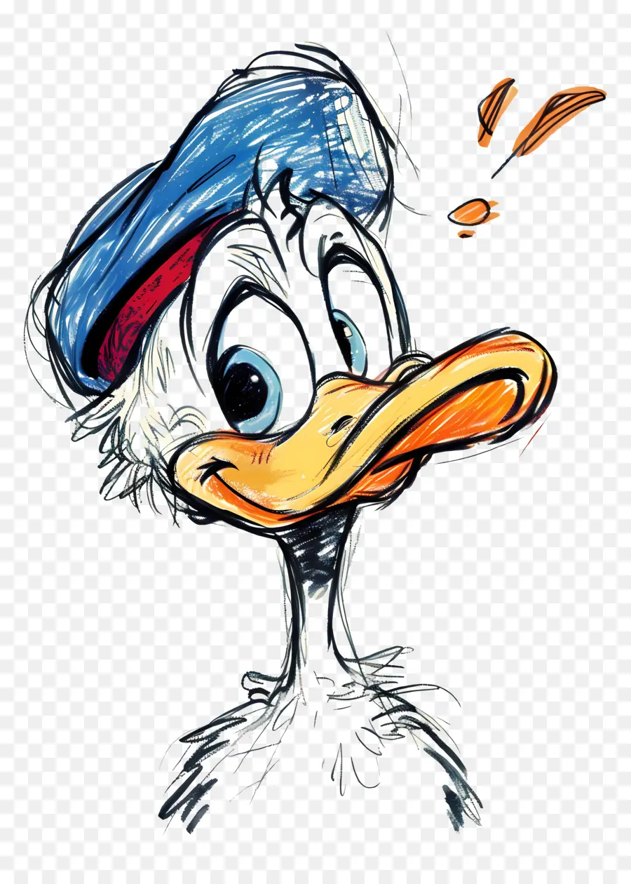 Donald Canard，Canard De Dessin Animé PNG