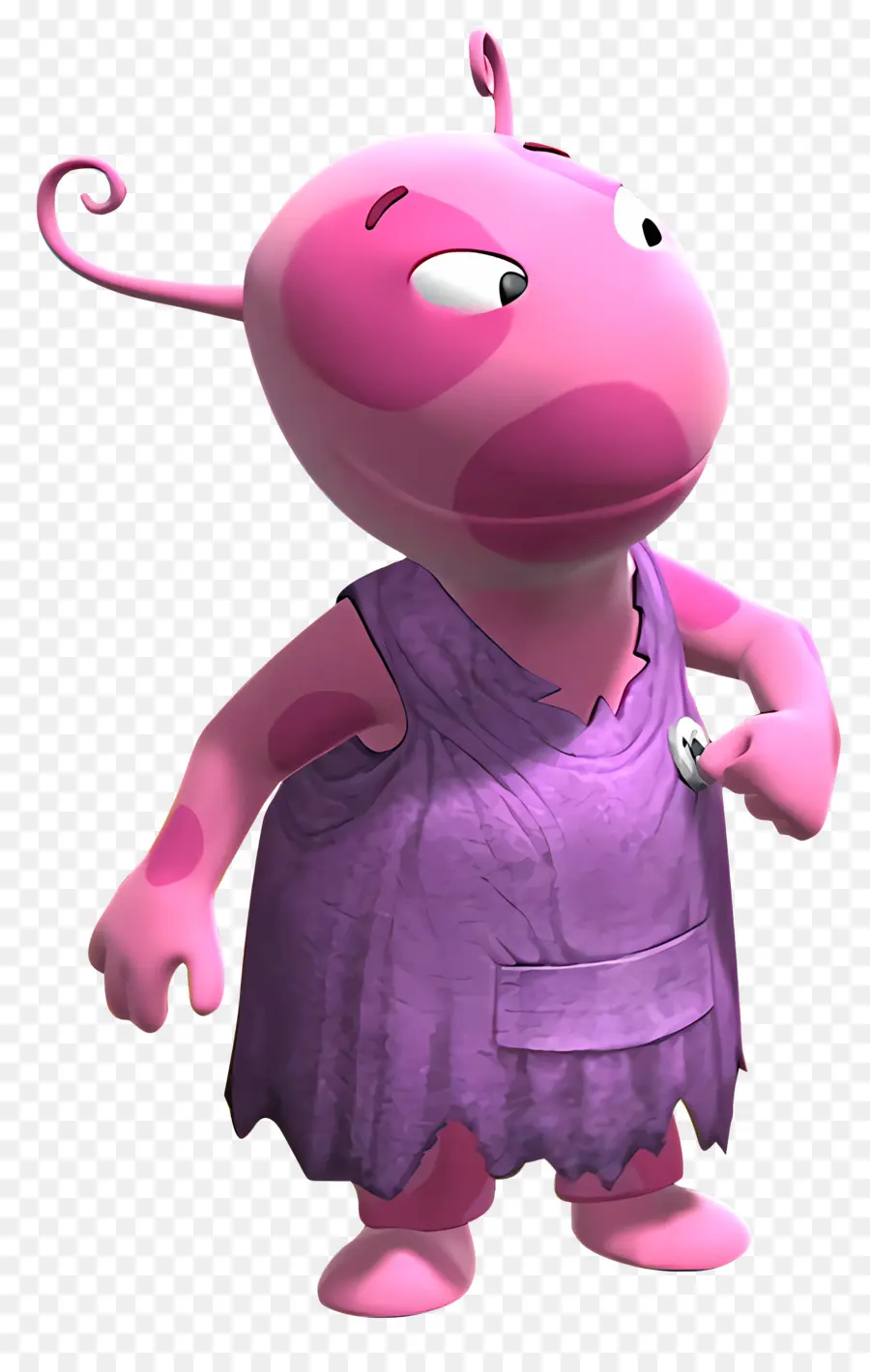 Les Mélodilous，Extraterrestre Rose PNG