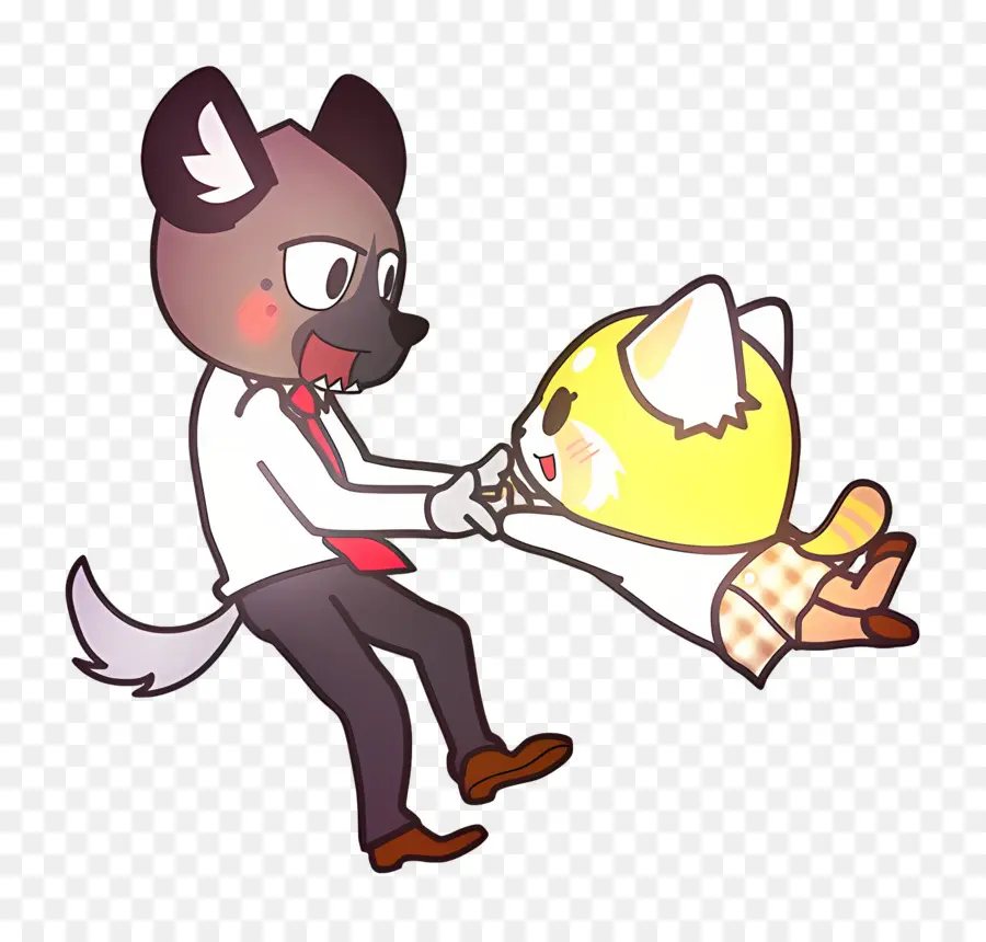 Agretsuko，Animaux De Dessin Animé PNG