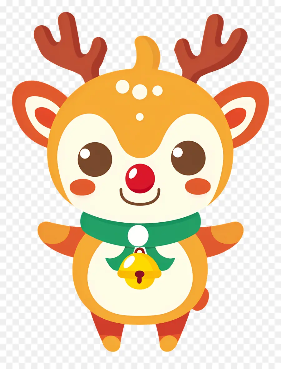 Renne De Noël，Renne Mignon PNG