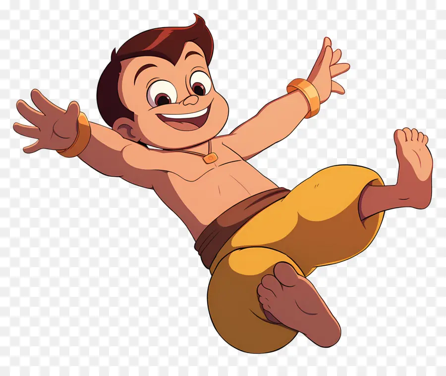 Chhota Bheem，Garçon Acrobate PNG