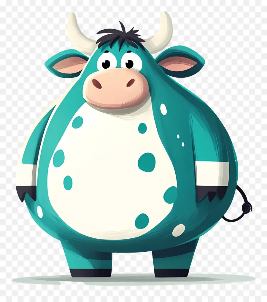 Vache De Dessin Animé，Mignon PNG