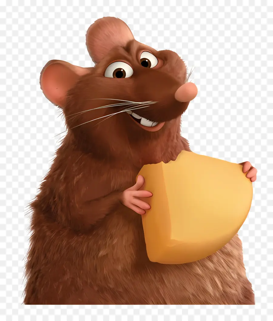 Ratatouille，Rat Au Fromage PNG