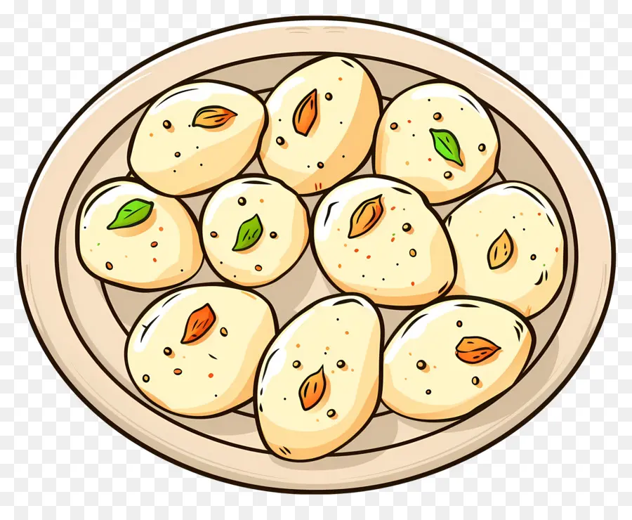 Rasgulla，Cookies PNG